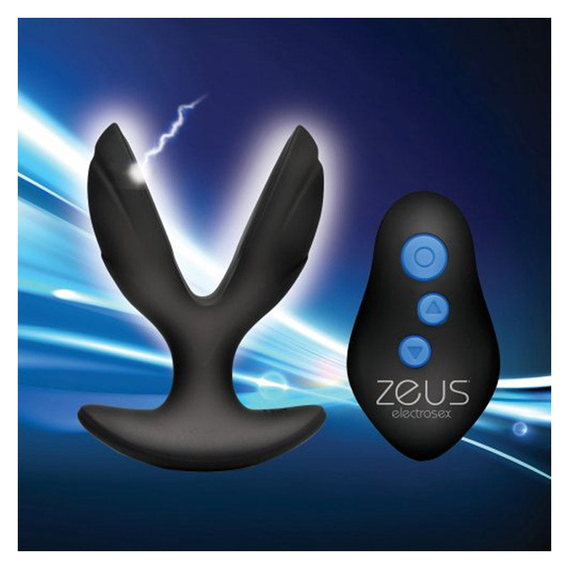 Electro-Spread 64X Vibrating & E-Stim Silicone Butt Plug