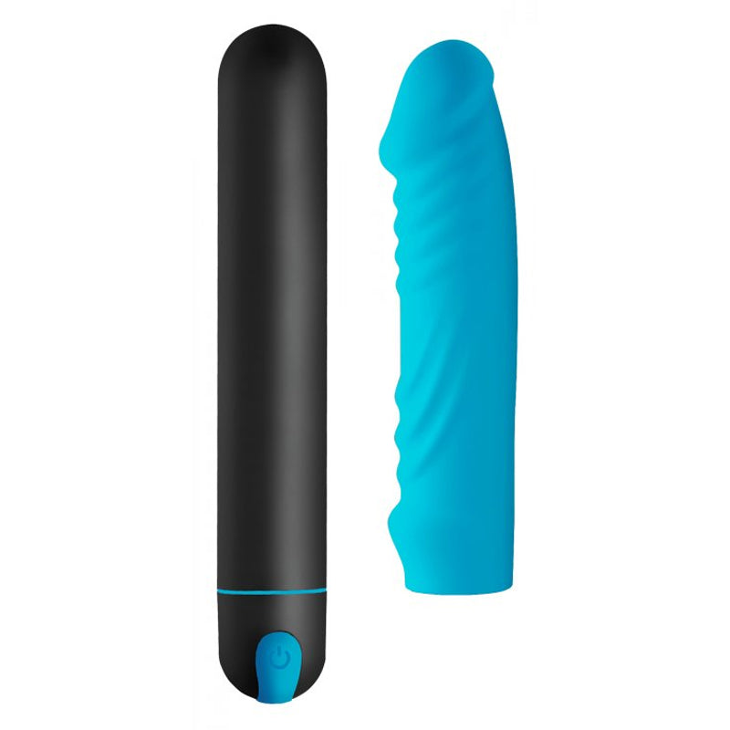BangXL Bullet & Ribbed Silicone Sleeve