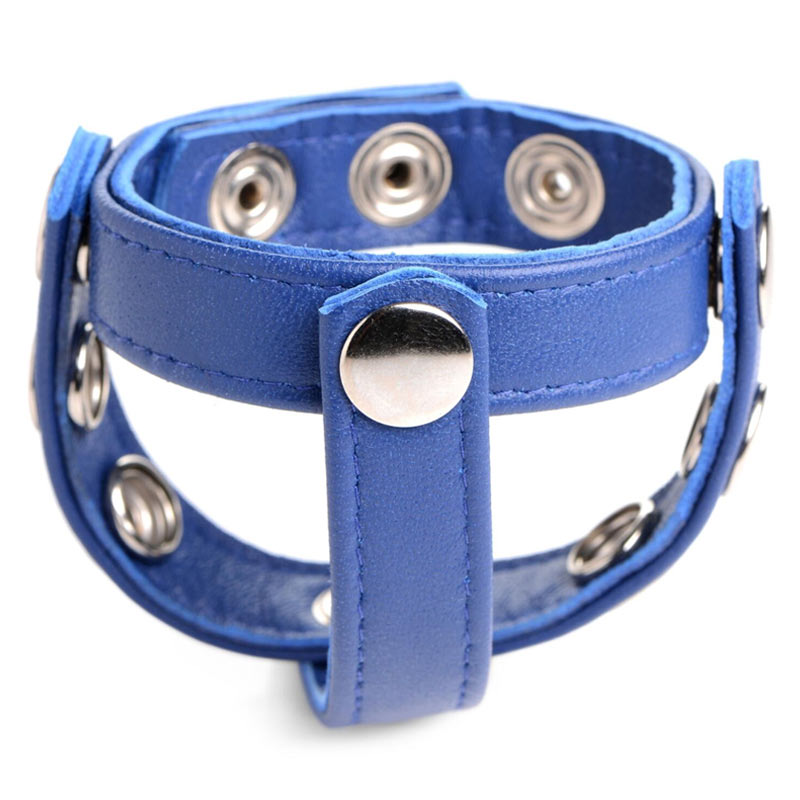 Cock Gear Leather SnapOn Harness