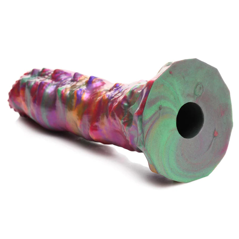 Larva Silicone Ovipositor Dildo With Eggs