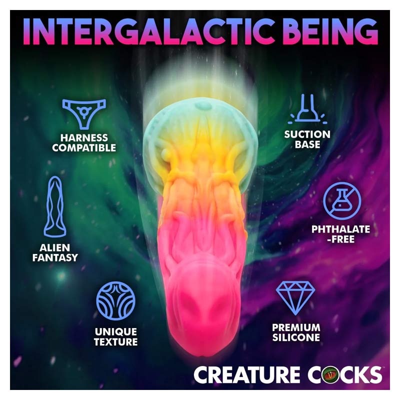 Creature Cocks Shape Shifter Alien Dildo