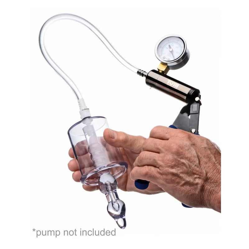 Anal Rosebud Vacuum With Beaded Rod