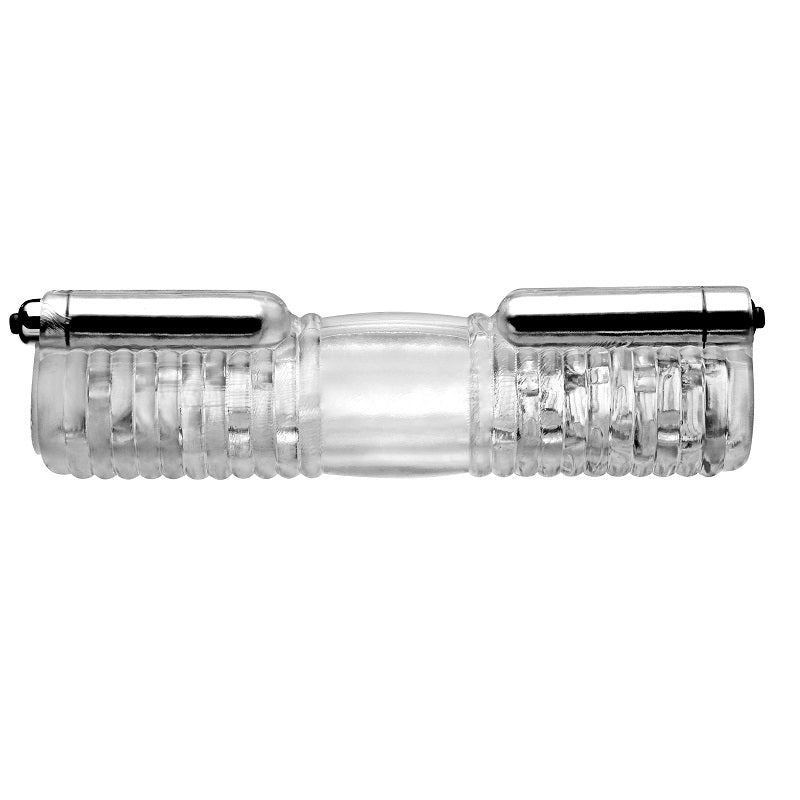 Head to Head Vibrating Sleeve