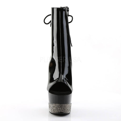 ADORE-1018 Rhinestone Accent Heel