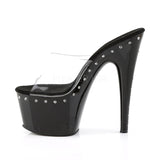 ADORE-701 Rhinestone Border Heel