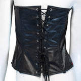 Faux Leather Corset Size XL