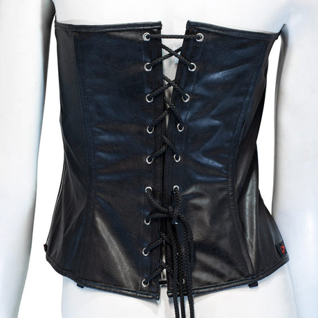 Faux Leather Corset Size XL
