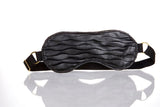 Adore Soft Rouched Faux Leather Mask