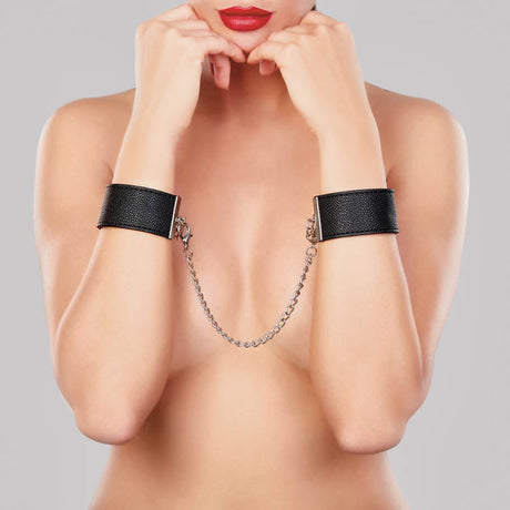 Adore Wrist Cuffs With Connector Chain