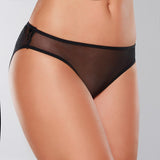 Allure Open Panty With Mesh Front & Lace Back