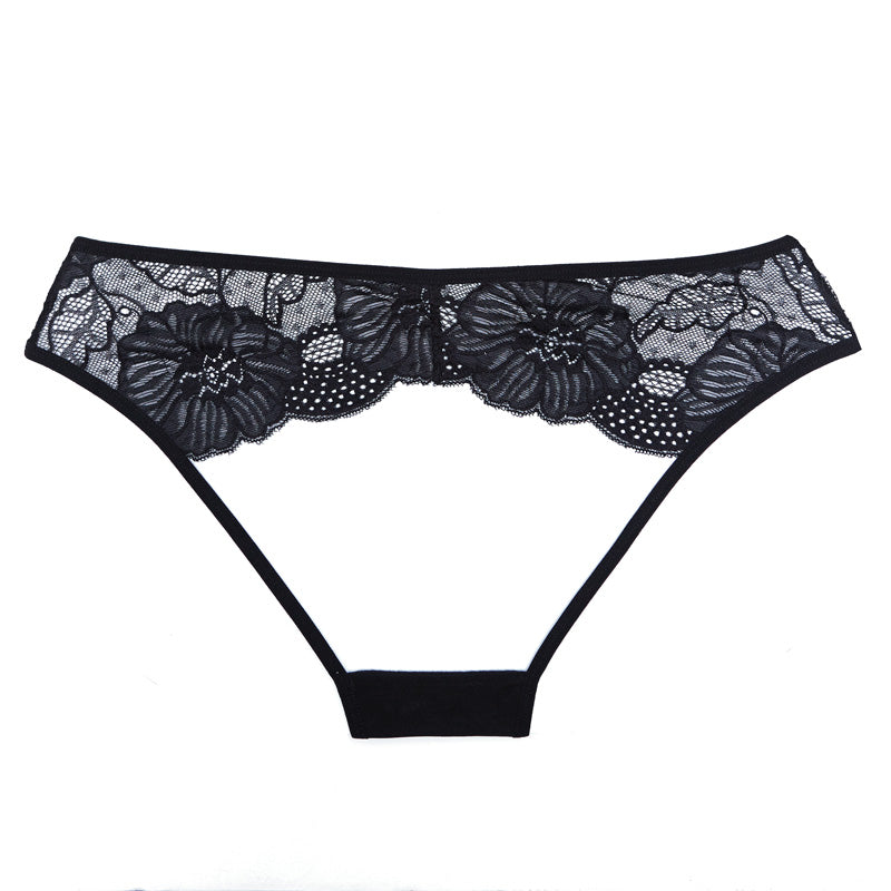 Allure Open Panty With Mesh Front & Sexy Lace Back