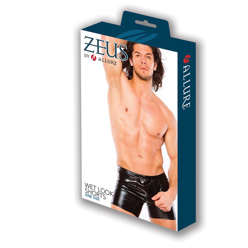 Zeus Wet Look Winner Shorts