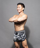 Andrew Christian Tie Dye Jogger Shorts