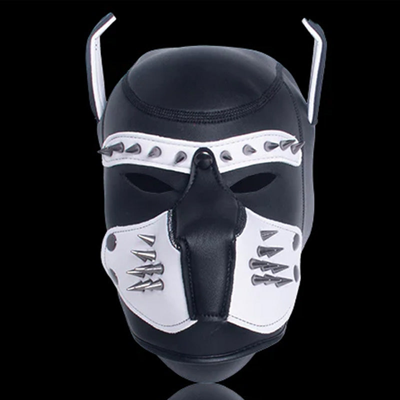 Andrew Christian Trophy Boy Studded Puppy Play Hood