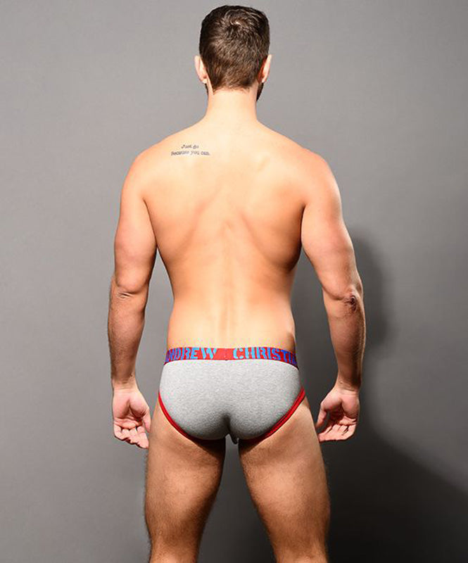 Andrew Christian Fly Tagless Brief with Almost Naked