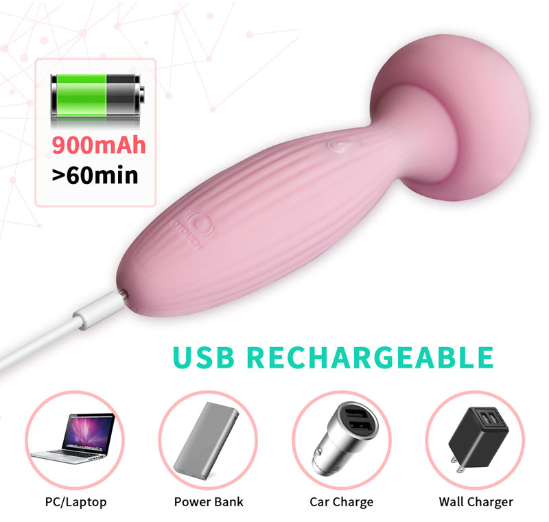 Mushroom Personal Wand Massager