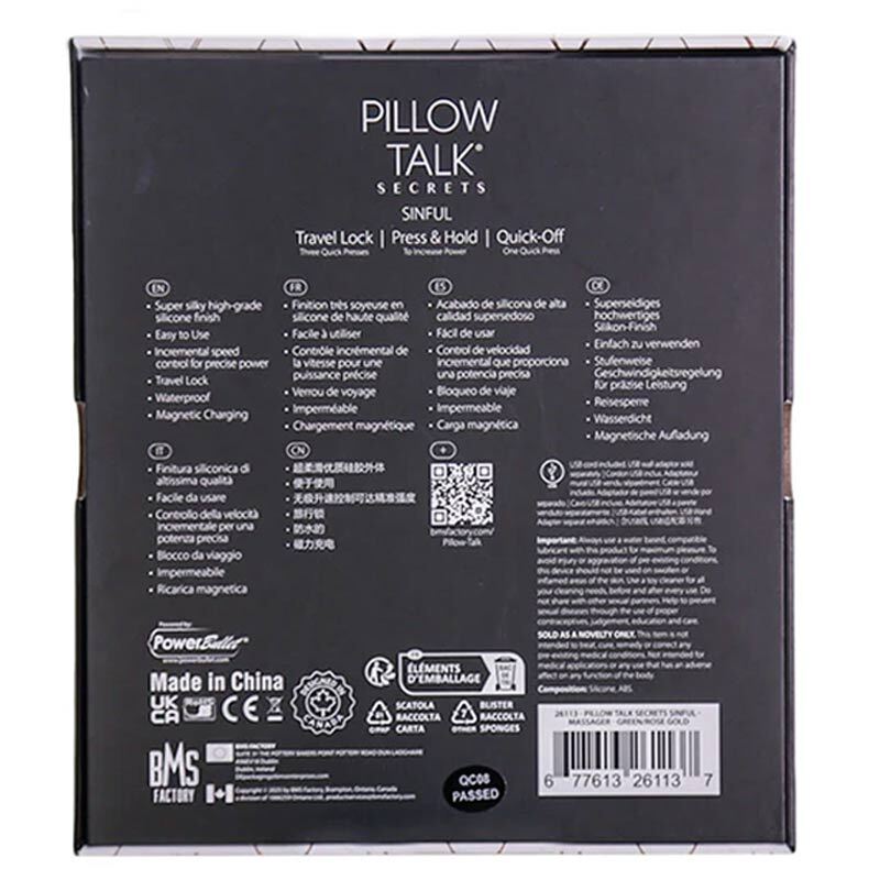 Pillow Talk Secrets Sinful
