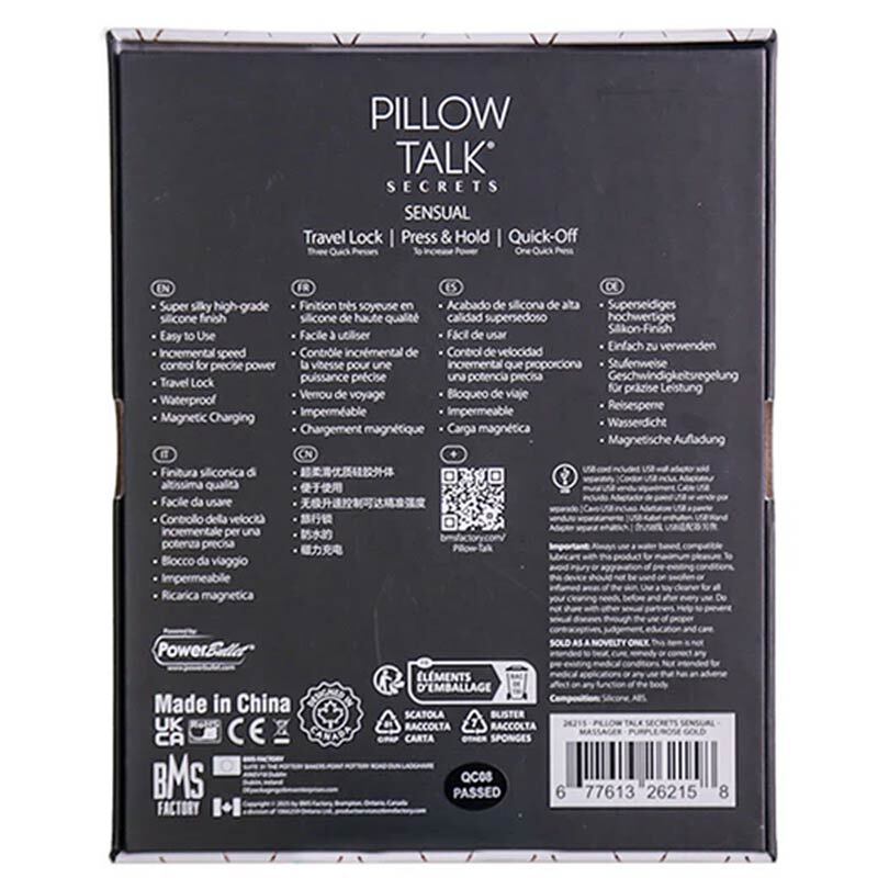 Pillow Talk Secrets Sensual