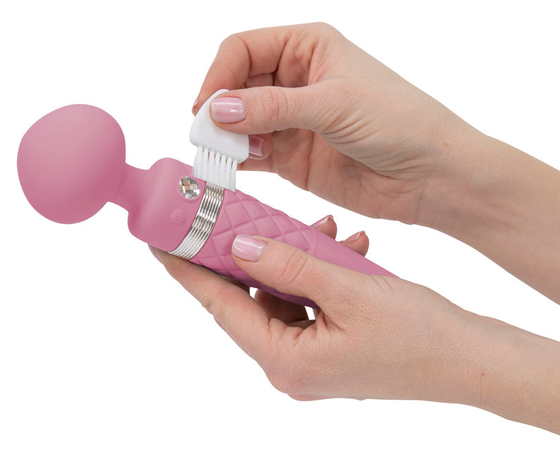 Pillow Talk - Sultry Luxurious Dual-Ended Warming Massager