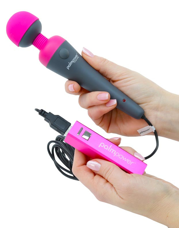 Palm Power Plug & Play Wand Massager