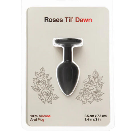 Roses Til`Dawn Silicone Anal Plug
