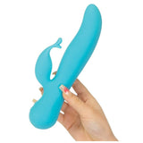 Swan The Kissing Swan Rotating & Vibrating Rabbit Vibrator