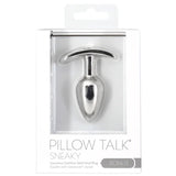 Sneaky Luxurious Stainless Steel Anal Plug With Swarovski Crystal