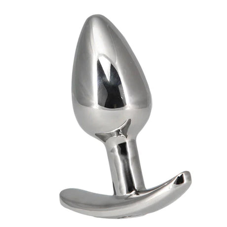 Sneaky Luxurious Stainless Steel Anal Plug With Swarovski Crystal