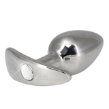 Sneaky Luxurious Stainless Steel Anal Plug With Swarovski Crystal