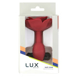 Red Rose Silicone Anal Plug