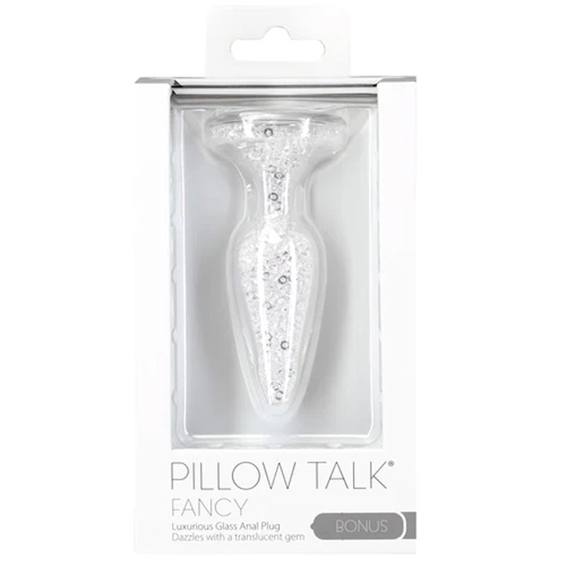 Fancy Luxurious Glass Anal Plug