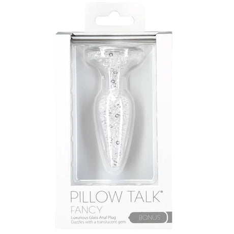 Fancy Luxurious Glass Anal Plug