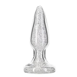 Fancy Luxurious Glass Anal Plug