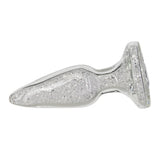 Fancy Luxurious Glass Anal Plug