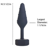 Lux Active Twist Silicone Anal Plug