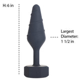 Lux Active Twist Silicone Anal Plug