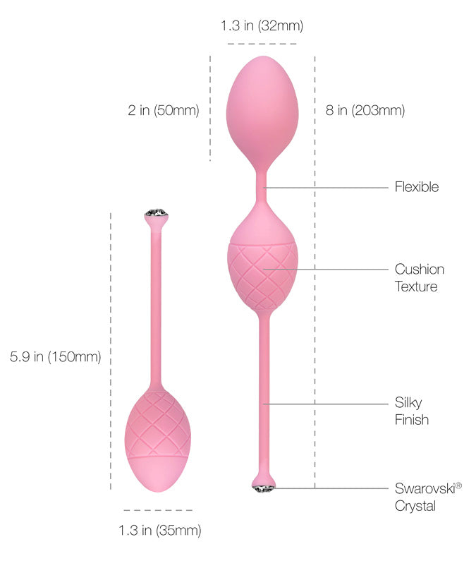 Pillow Talk Frisky Kegel Balls