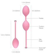 Pillow Talk Frisky Kegel Balls