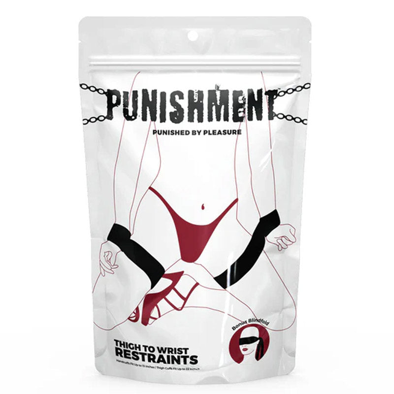Punishment Thigh To Wrist Restraints