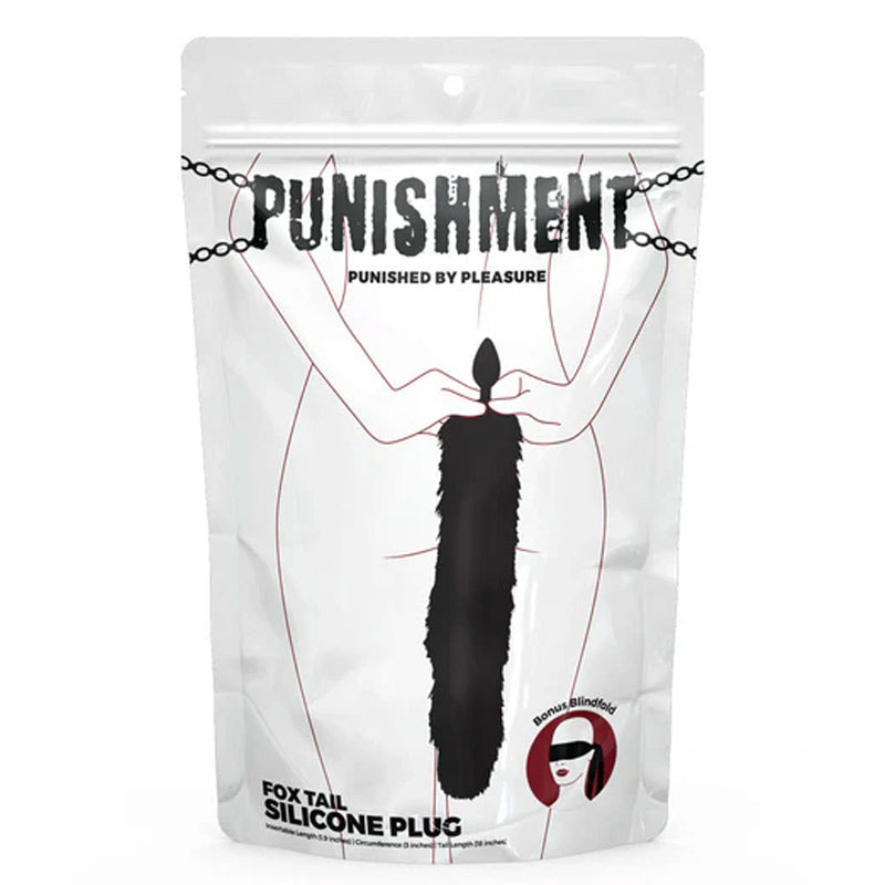 Punishment Fox Tail Silicone Plug