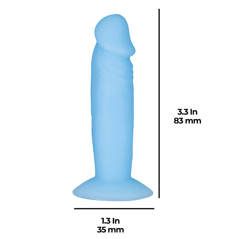 SILLY WILLY 3.5” Mini Dongs - Glow in the Dark Assorted