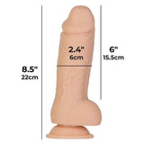 Addiction Roman 8 Inch Girthy Dildo