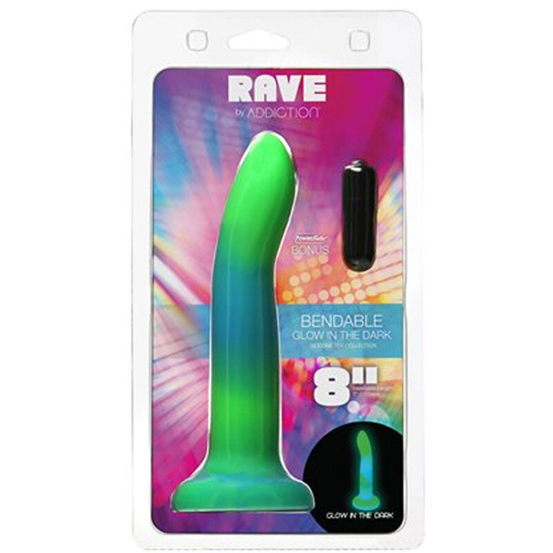 Rave Addiction 8 Inch Dildo
