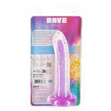 Rave Addiction 8 Inch Purple Confetti Dildo