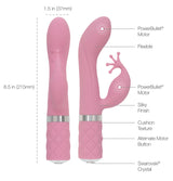 Pillow Talk Kinky Rabbit Vibrator