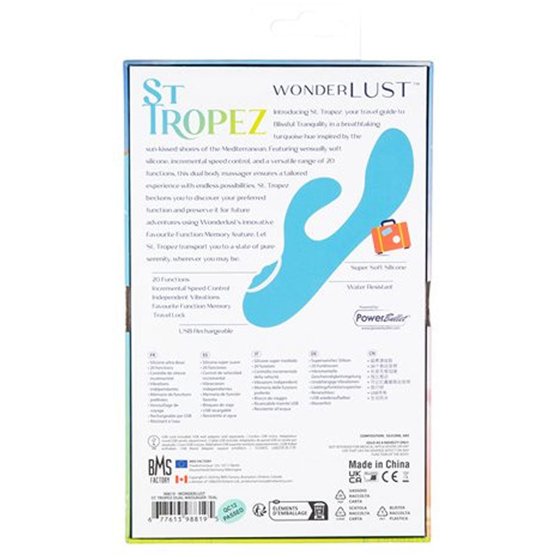 Wonderlust St. Tropez Silicone Dual Explorer