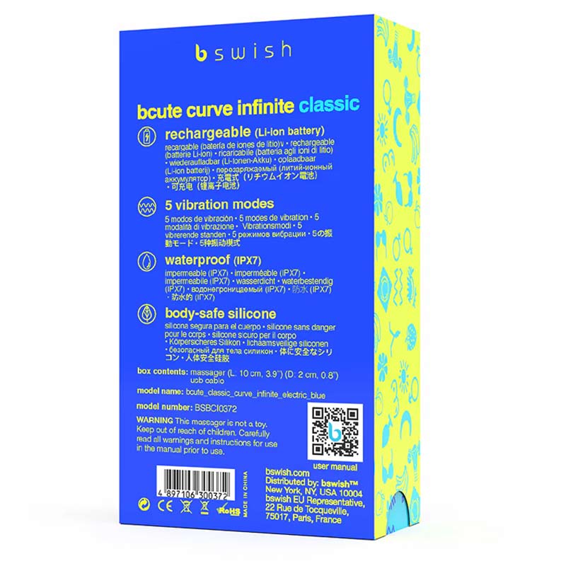 Bcute Classic Curve Infinite Bullet Stimulator