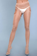 Sheer Suspender Pantyhose
