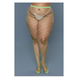 Can't Back Down Oversized Fishnet Pantyhose