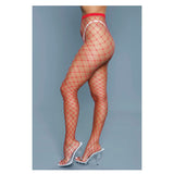 Can't Back Down Oversized Fishnet Pantyhose
